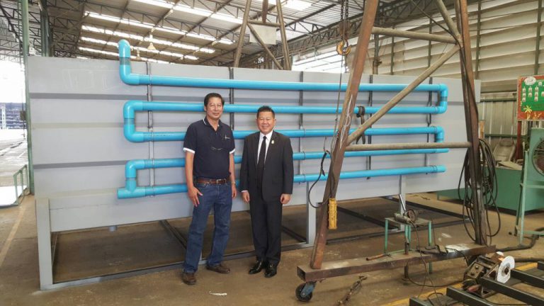 ความก้าวหน้าของการดำเนินงานจัดสร้างรถบำบัดน้ำเสียเคลื่อนที่ด้วยระบบไฟฟ้าคันแรกของประเทศไทย